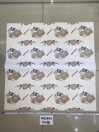 56X56 Papel de Flores BT100PZ