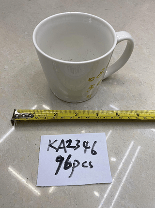 8.6x8 Vaso Porcelana BT96