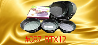 MOLDE DE TORTA 6PZ BULTO12JG